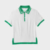 White/Sport Green