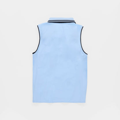 Tilley Tech Jersey Sleeveless Zip Polo