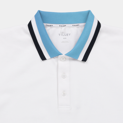 Tilley Supima Pique Stripe Polo