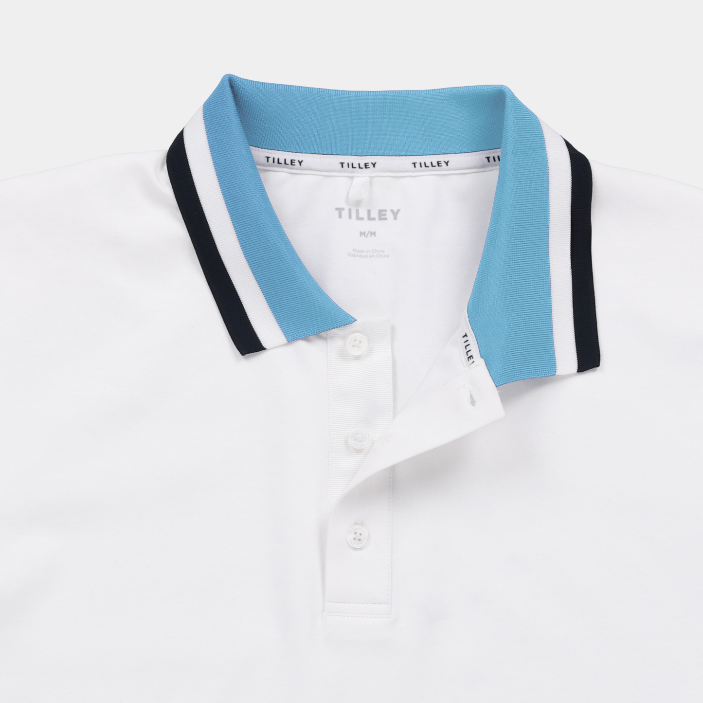 Tilley Supima Pique Stripe Polo