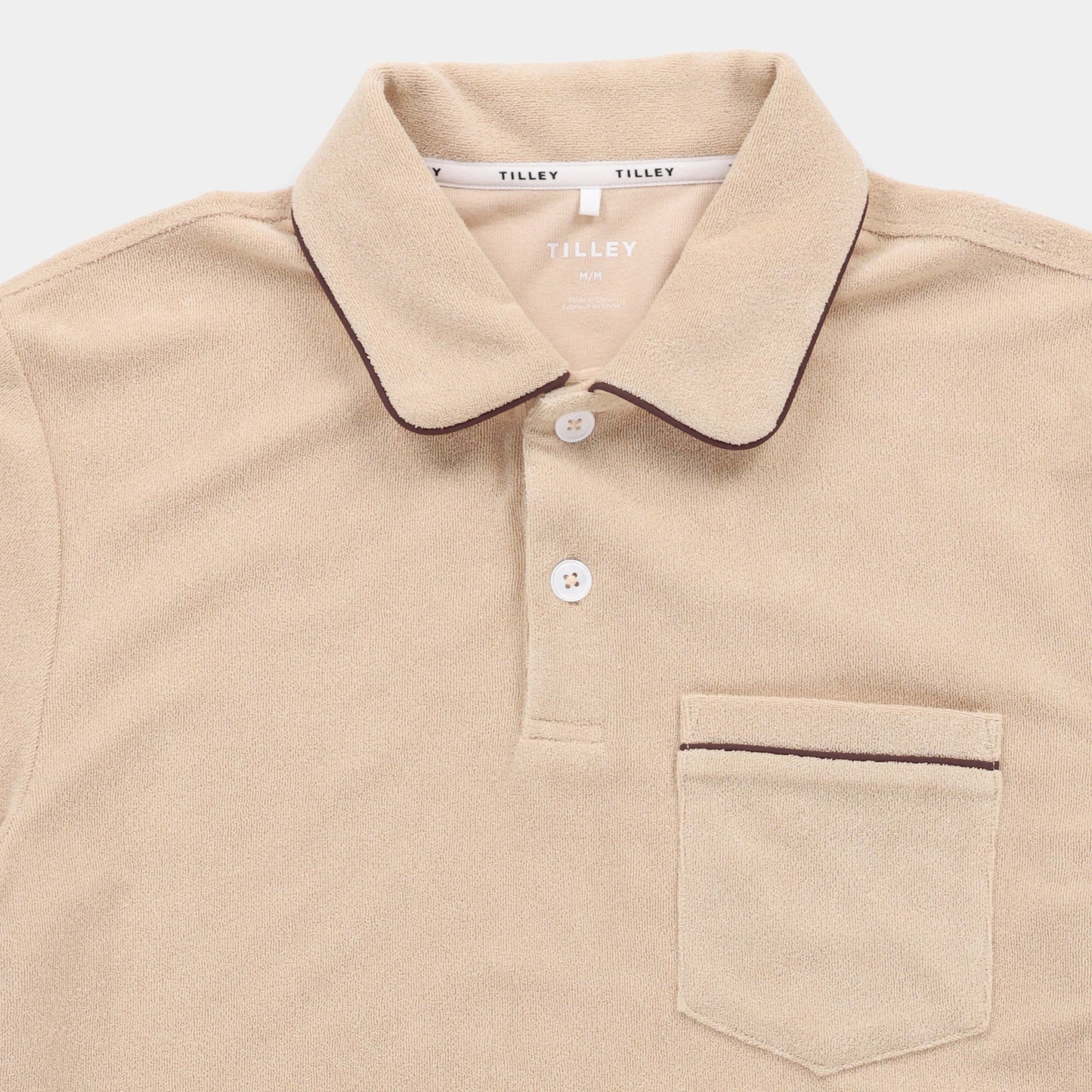 Tilley Terry Tipped Polo