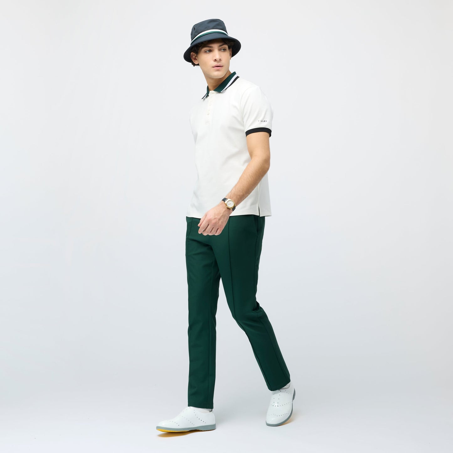Tilley Supima Pique Stripe Polo