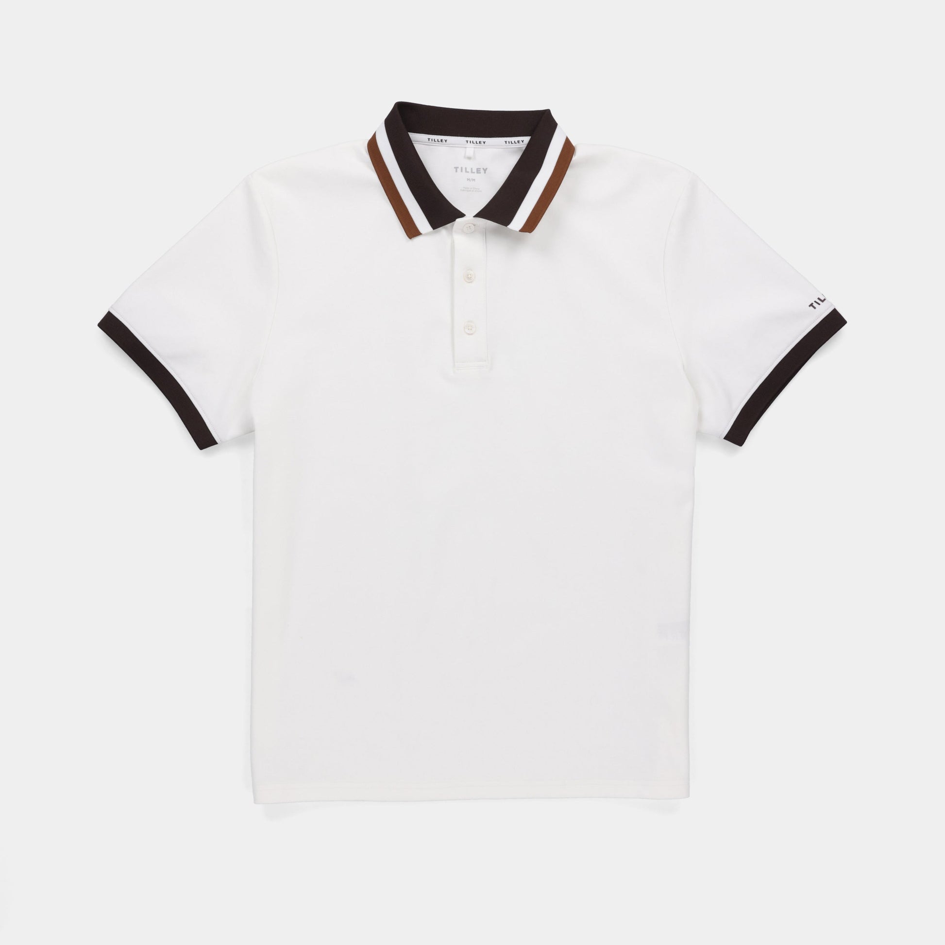 Tilley Supima Pique Stripe Polo