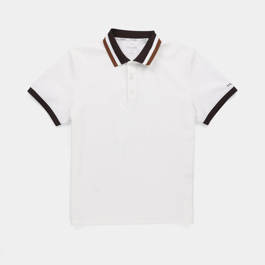 Tilley Supima Pique Stripe Polo