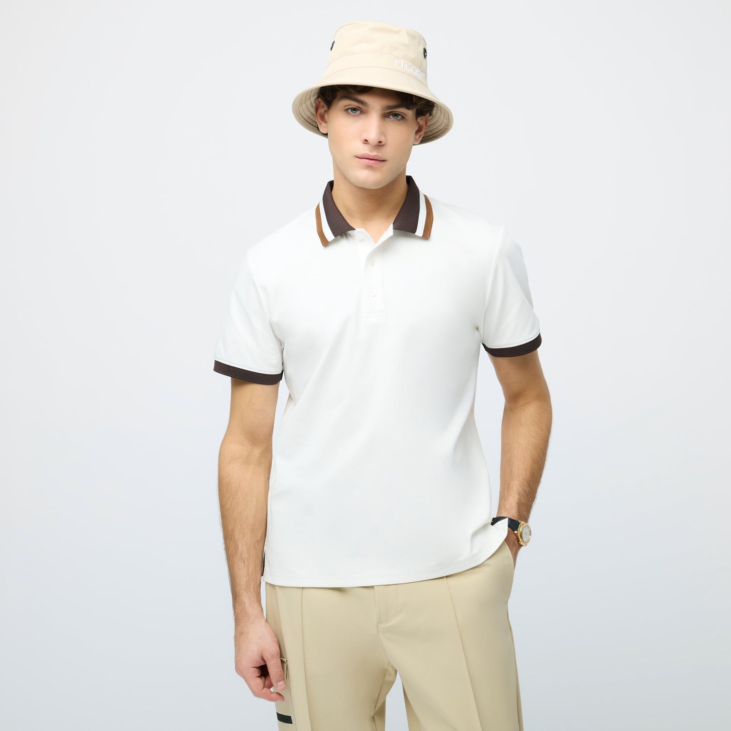 Tilley Supima Pique Stripe Polo