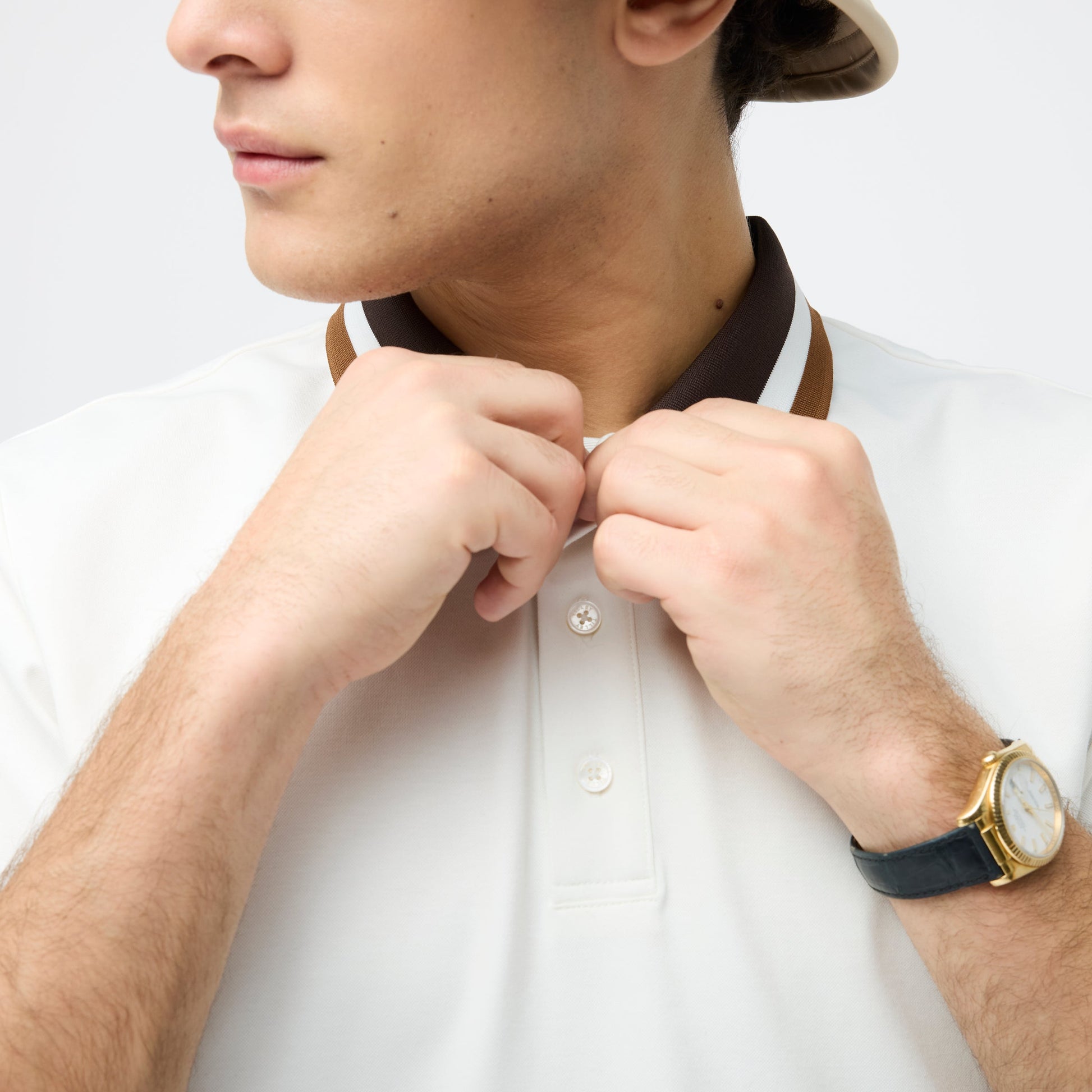 Tilley Supima Pique Stripe Polo