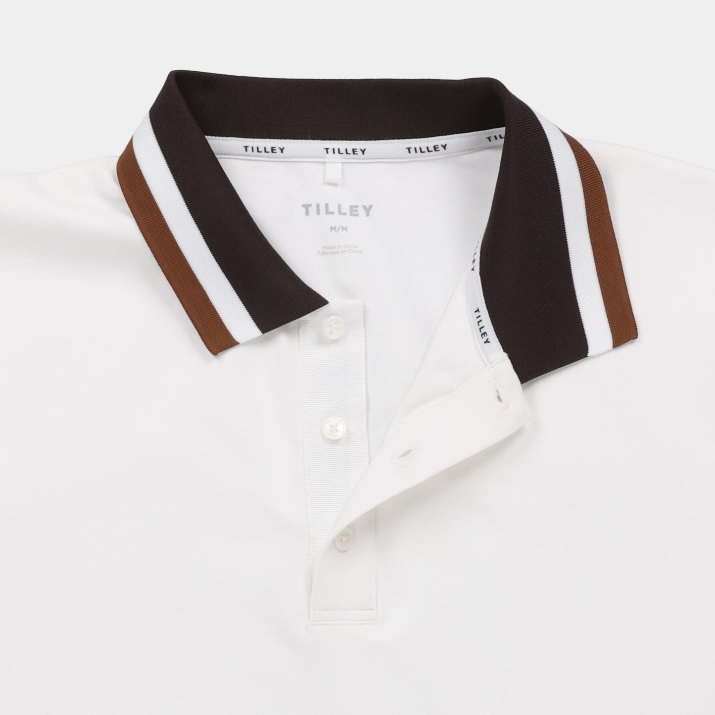Tilley Supima Pique Stripe Polo