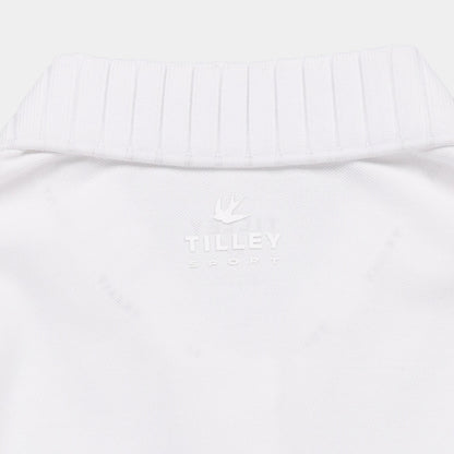 Tilley Long Sleeve Pleated Collar Polo