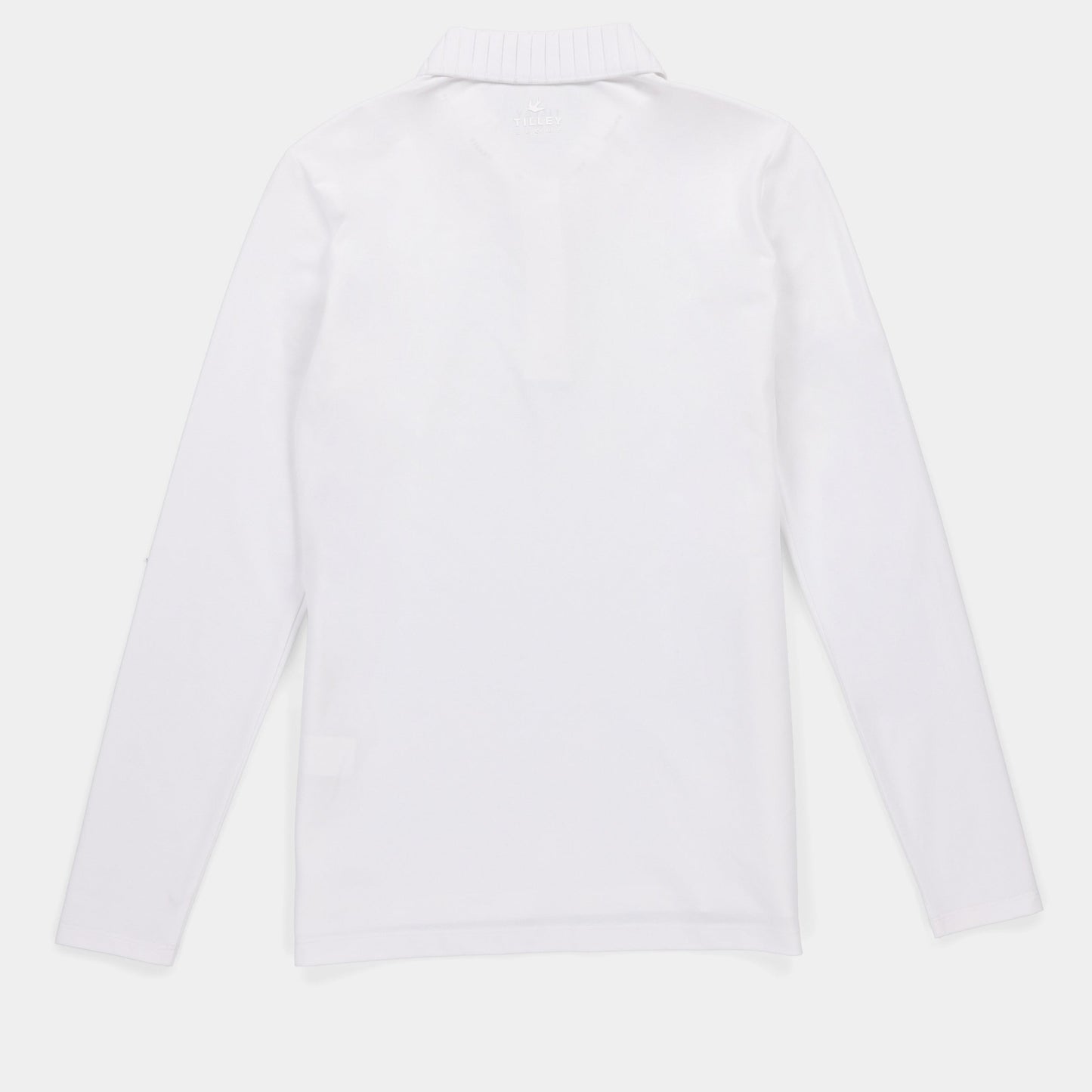 Tilley Long Sleeve Pleated Collar Polo