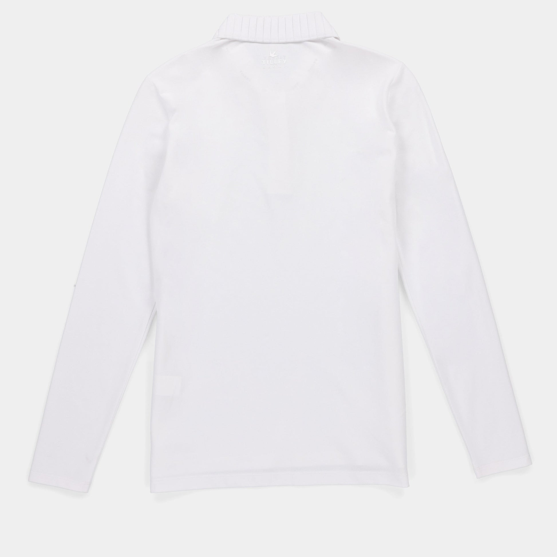 Tilley Long Sleeve Pleated Collar Polo