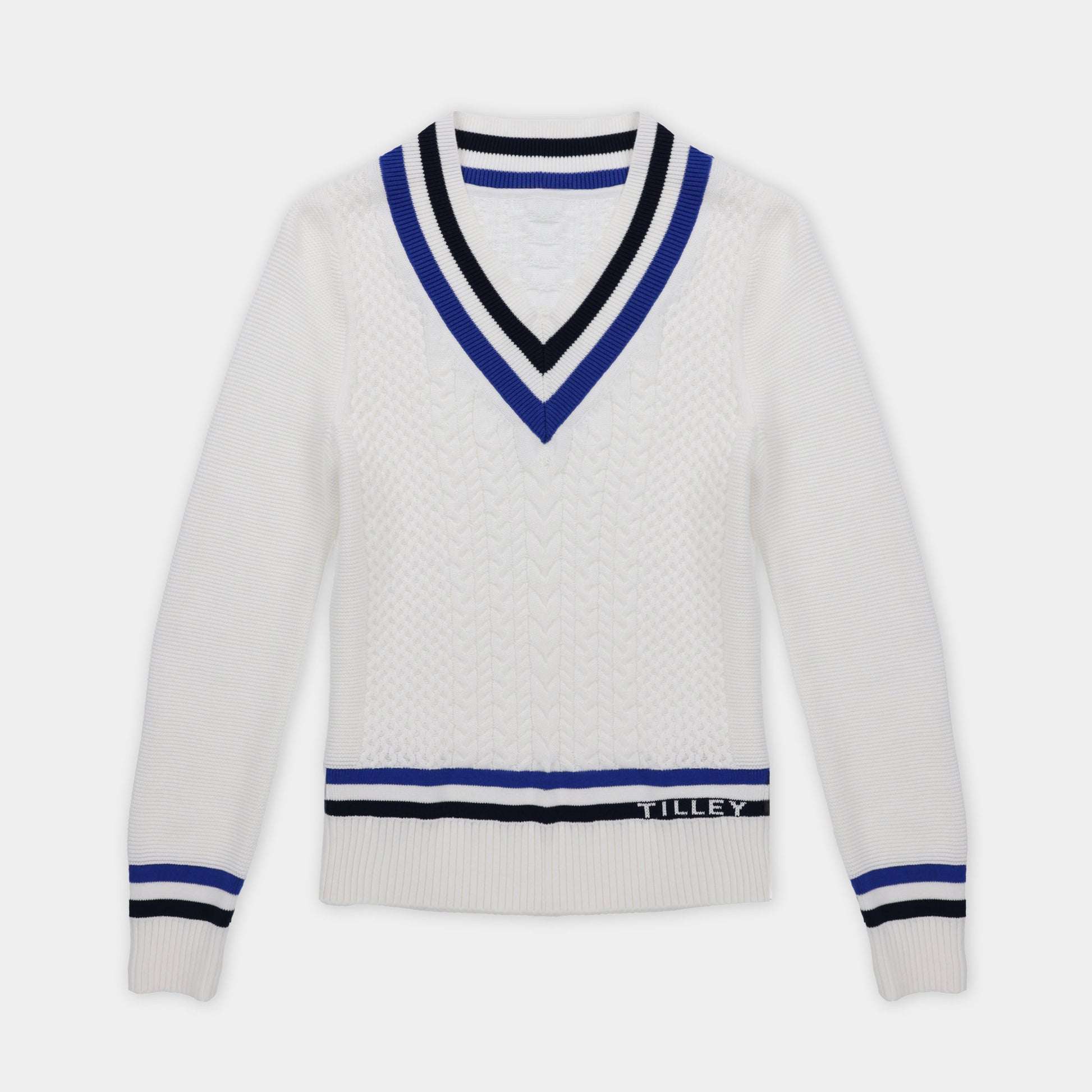 Tilley Preppy Deep V Sweater