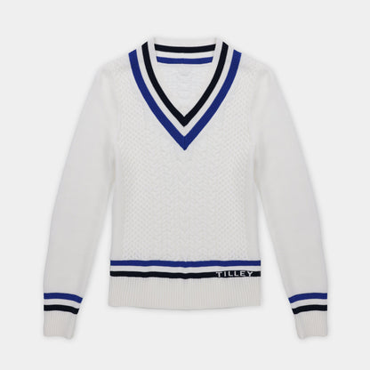 Tilley Preppy Deep V Sweater