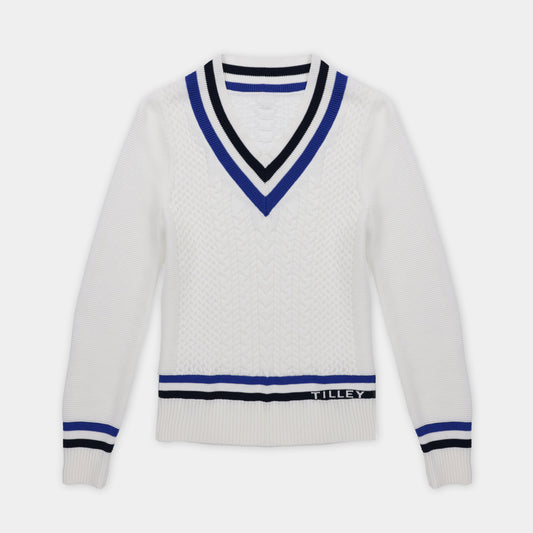 Tilley Preppy Deep V Sweater