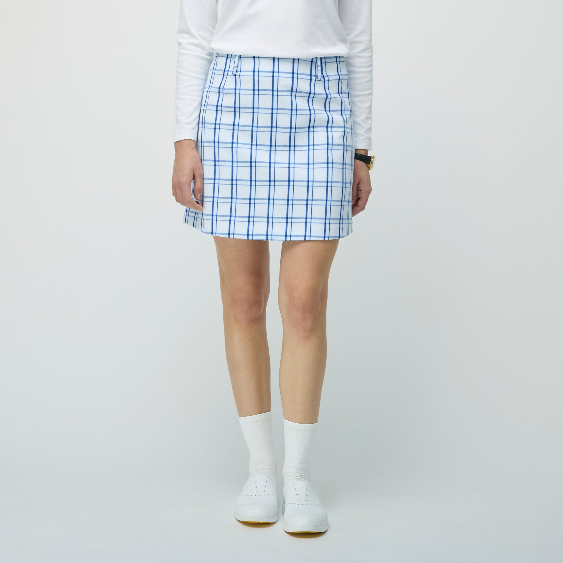 Tilley Match Point Check Skirt