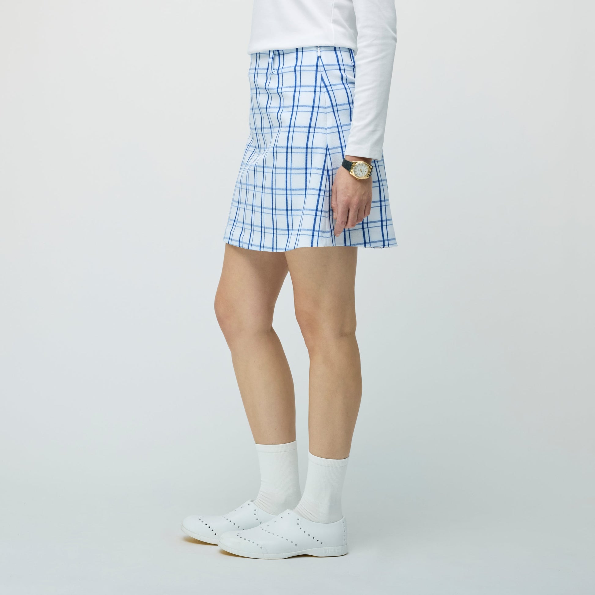Tilley Match Point Check Skirt
