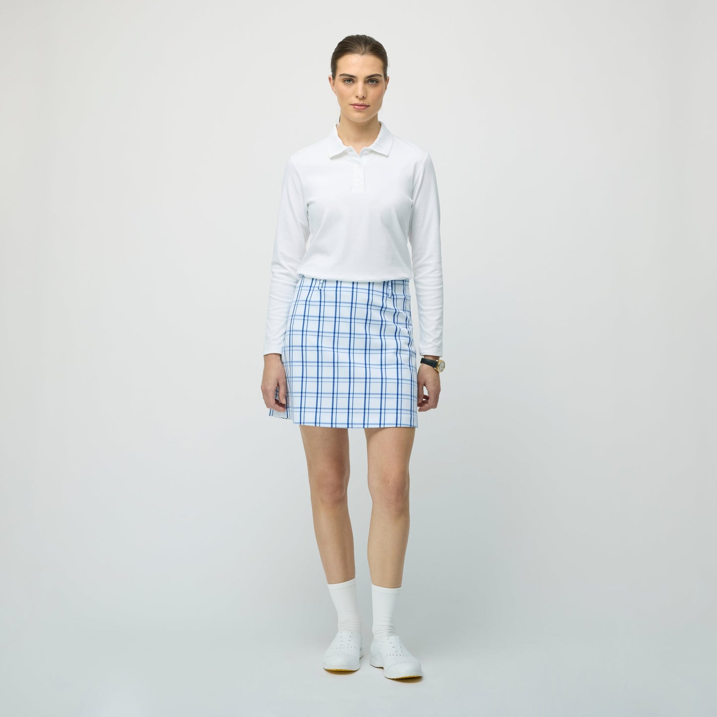 Tilley Match Point Check Skirt