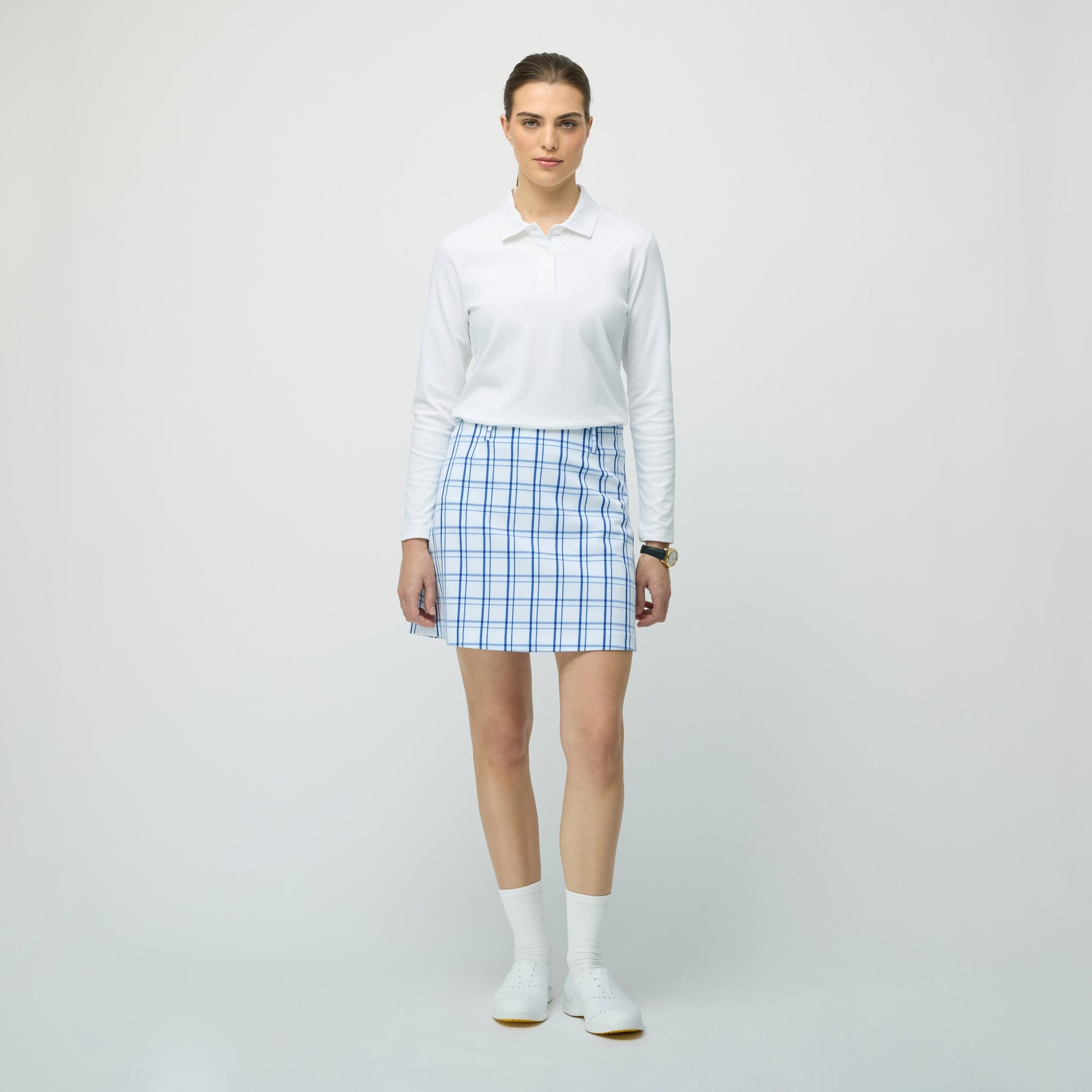 Tilley Match Point Check Skirt