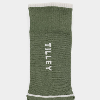 Tilley Mid Calf Mesh Travel Sock