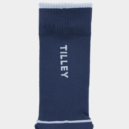 Tilley Mid Calf Mesh Travel Sock