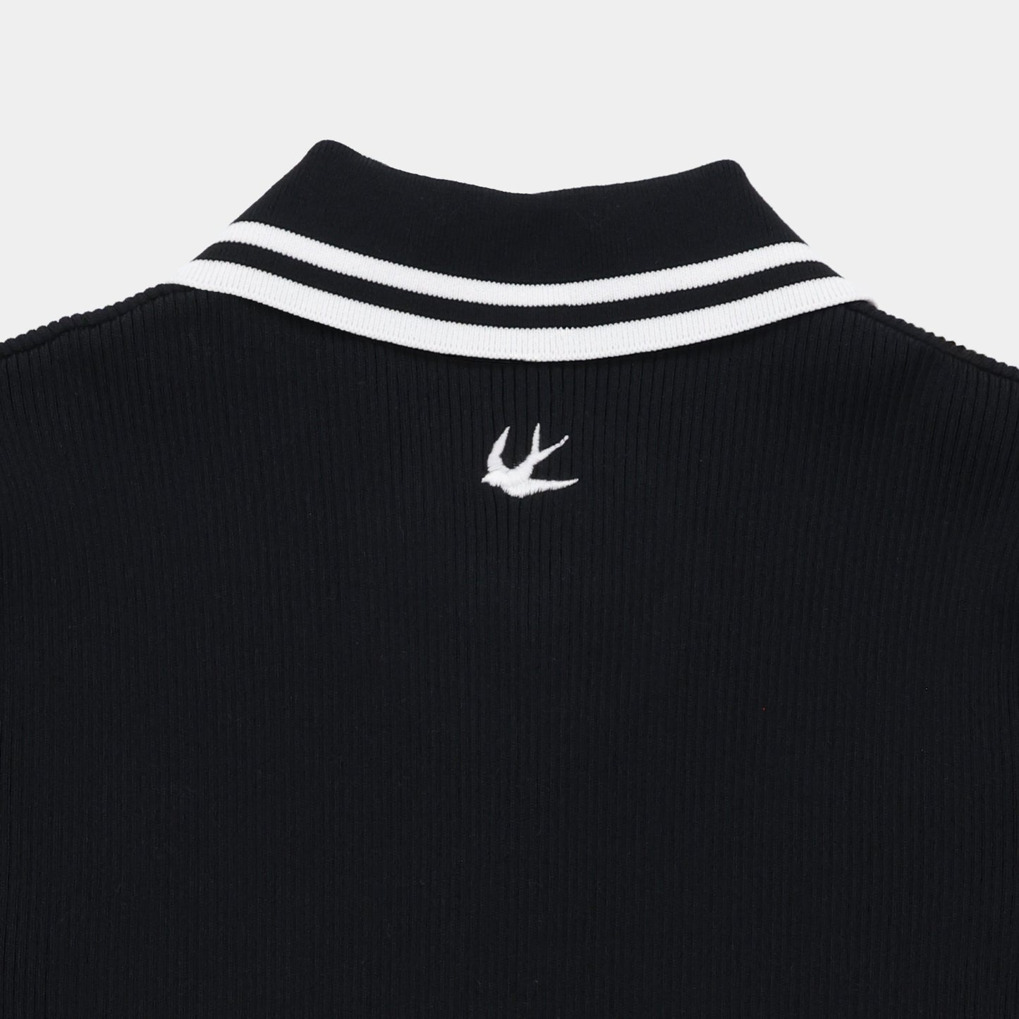 Tilley Stripe Zip Polo