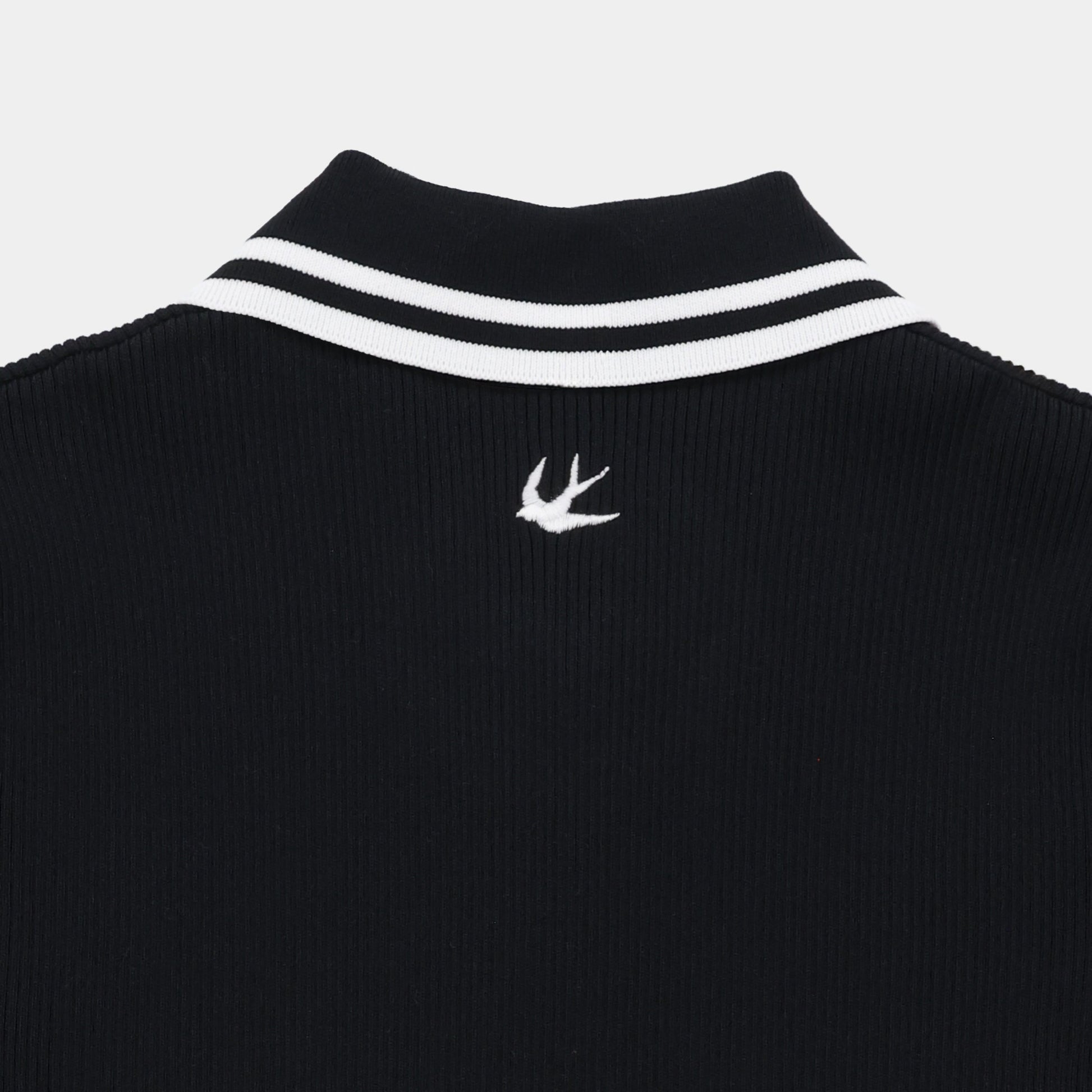 Tilley Stripe Zip Polo