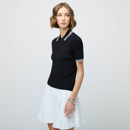 Tilley Stripe Zip Polo