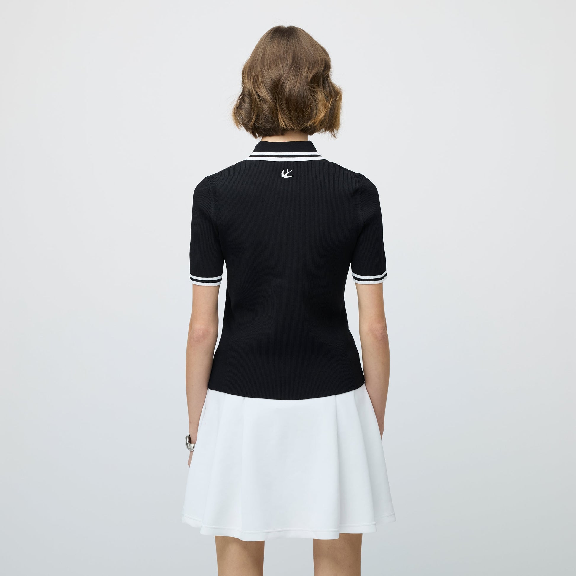 Tilley Stripe Zip Polo
