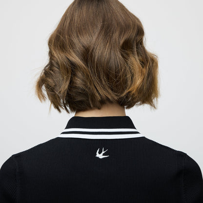 Tilley Stripe Zip Polo