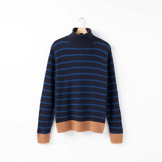 Tilley Stripe Turtleneck